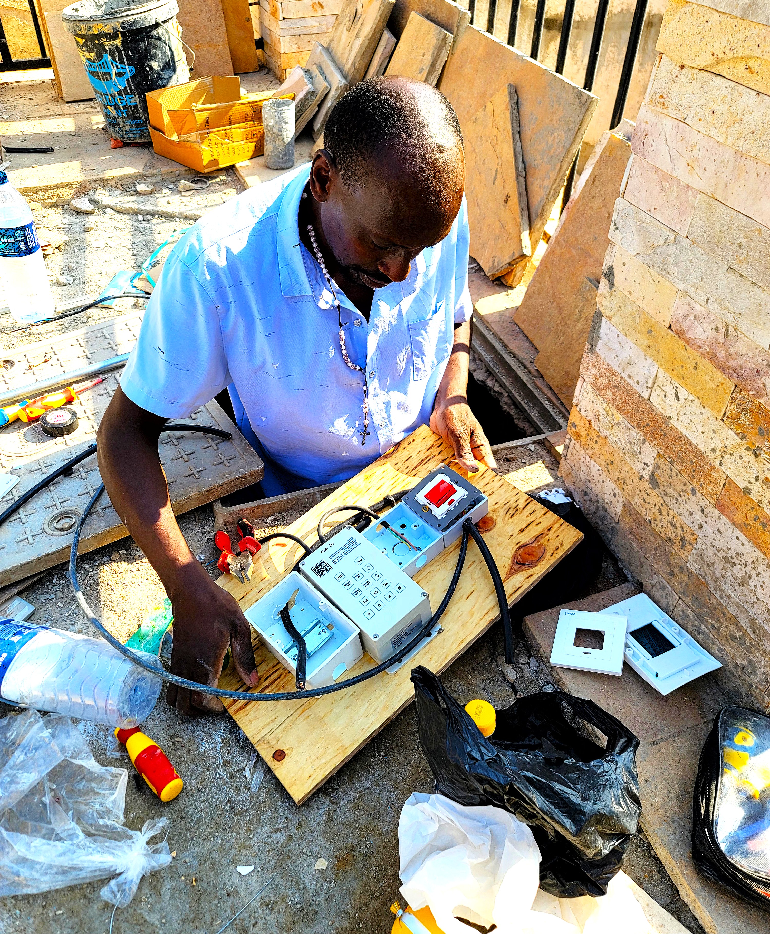Mutungo pool renovation progress